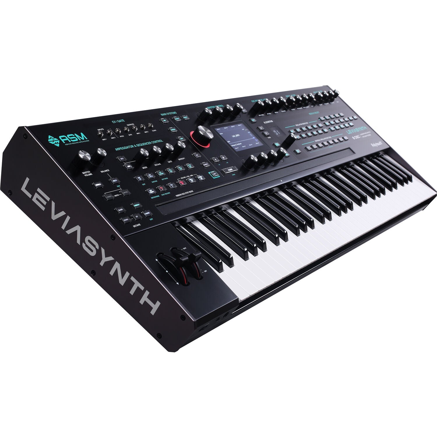 Ashun Sound Machines ASM Leviasynth LSKB - Hybrid Algorithmic Synth Keyboard With 16 voices, 8 Oscillators Per Voice — Synthesizer