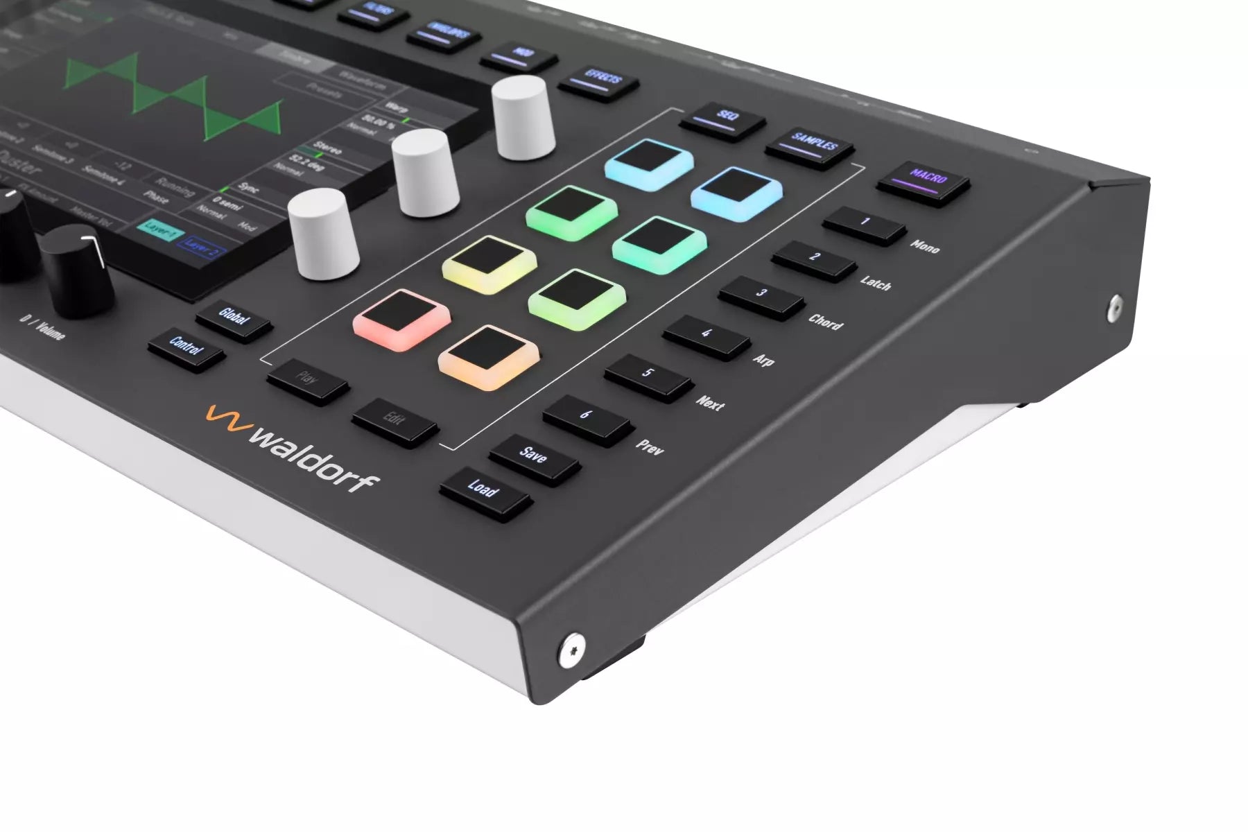 Waldorf Iridium Core 12-Voice Polyphonic Desktop Synthesizer, keyboard synthesizer instrument