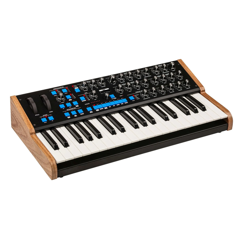GS Music Bree6 - Keyboard Version Polyphonic Synth - Black, keyboard synthesizer instrument