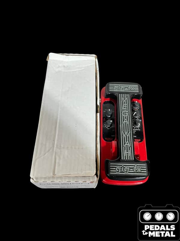 Gig-FX Mega-Wah Pedal - Red - X16254