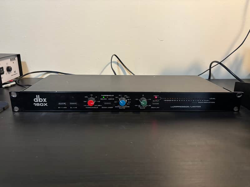 dbx 160X Compressor / Limiter 2000s - Black