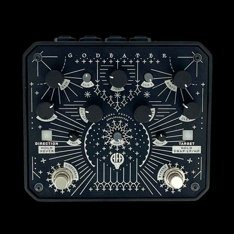 Animal Factory Godeater+ Dynamic Bass Distortion Pedal