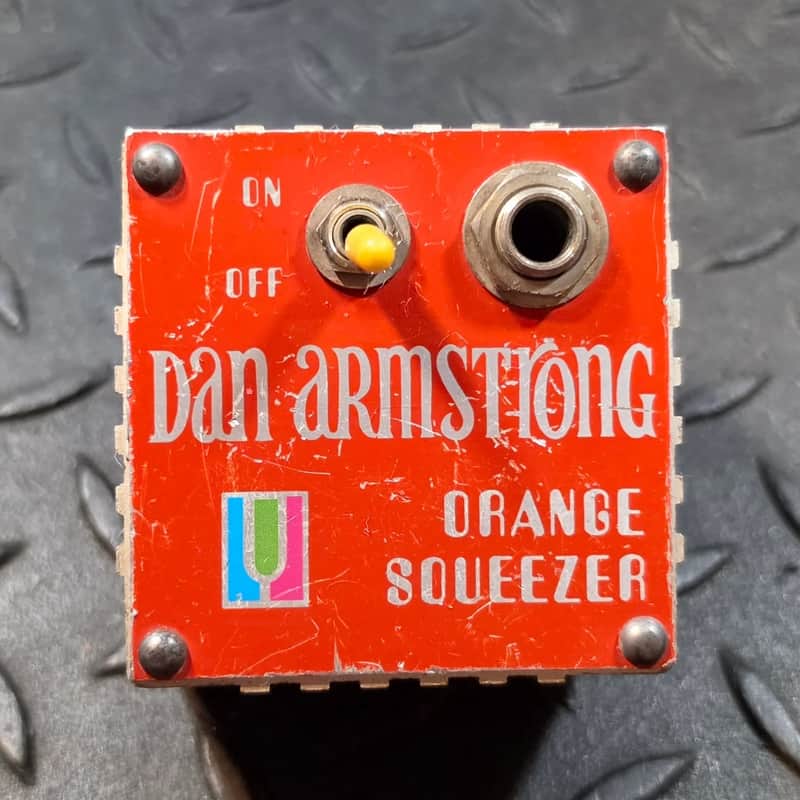 Dan Armstrong Orange Squeeze Compressor 1970s Vintage Musitronics Mu-Tron Made Comp Squeezer Module