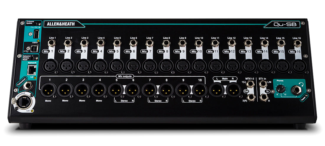 Qu-SB Portable 18-In/14-Out Digital Mixer