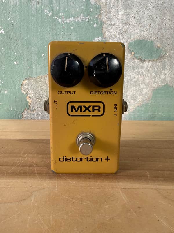 MXR MX-104 Block Distortion + 1975 - 1984 - Yellow