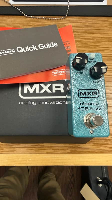 MXR M296 Classic 108 Fuzz Mini 2018 - Present - Teal