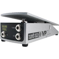 Silver and black volume pedal with three 1/4 inch jacks and Ernie Ball VP JR branding on the side.