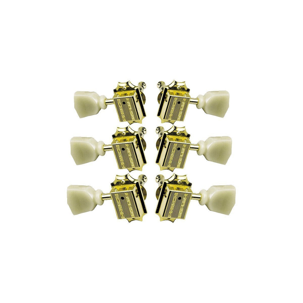 Gibson Vintage Machine Heads with Pearloid Buttons – Gold