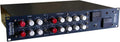 Black Vintech Custom Shop 600CA audio processor with multiple knobs, switches, and two analog meters.
