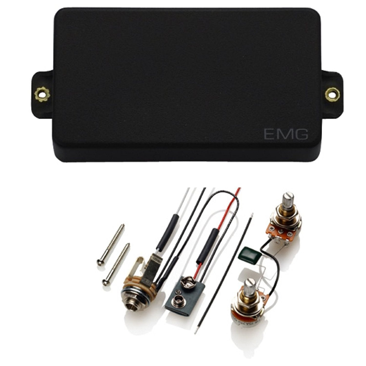 EMG 60 Active Guitar Humbucker Pickup – Black – 22