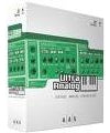 Box packaging of Ultra Analog software by Applied Acoustics Systems in white and green colors.