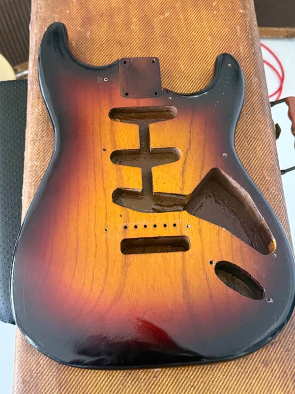 Fender Stratocaster Light Weight Body 1954 - 1955  - Burst