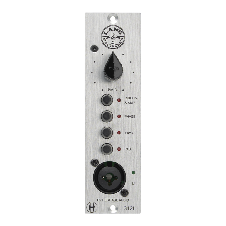 LANG 312L 500 Series NY Style Preamp with Built-In Lifter