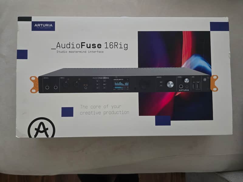 Arturia AudioFuse 16Rig USB Audio Interface 2023 - Present - Black