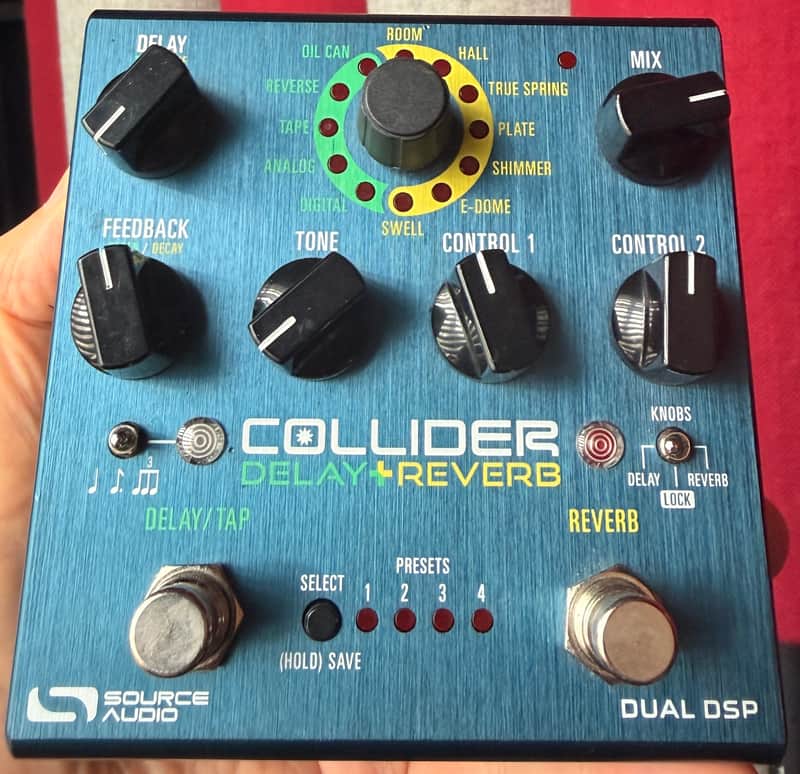 Source Audio SA263 Collider Delay + Reverb 2010s - Blue