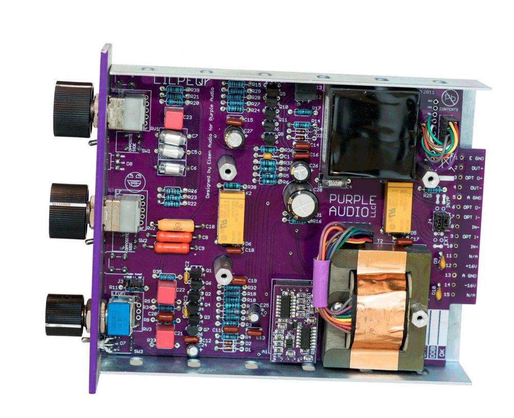 PURPLE AUDIO LILPEQr 2 Band Program EQ — Equalizer