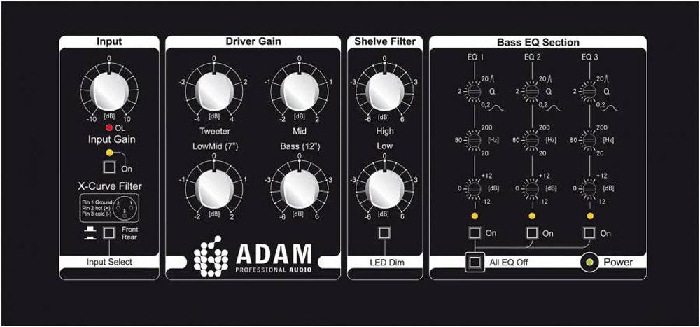 ADAM S6X — Studio Monitor, nearfield reference loudspeaker