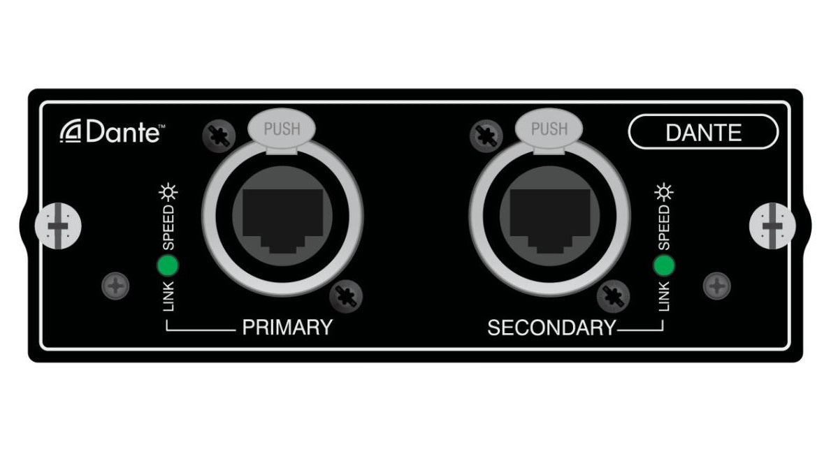 Dante Expansion Card for Si Series Mixers