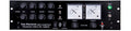 Black Therionic Culture Phoenix stereo valve compressor with knobs, switches, meters, and power indicator.