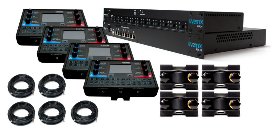 LM-ANALOG-SK1 Livemix Bundle - Analog Stage Monitoring Bundle