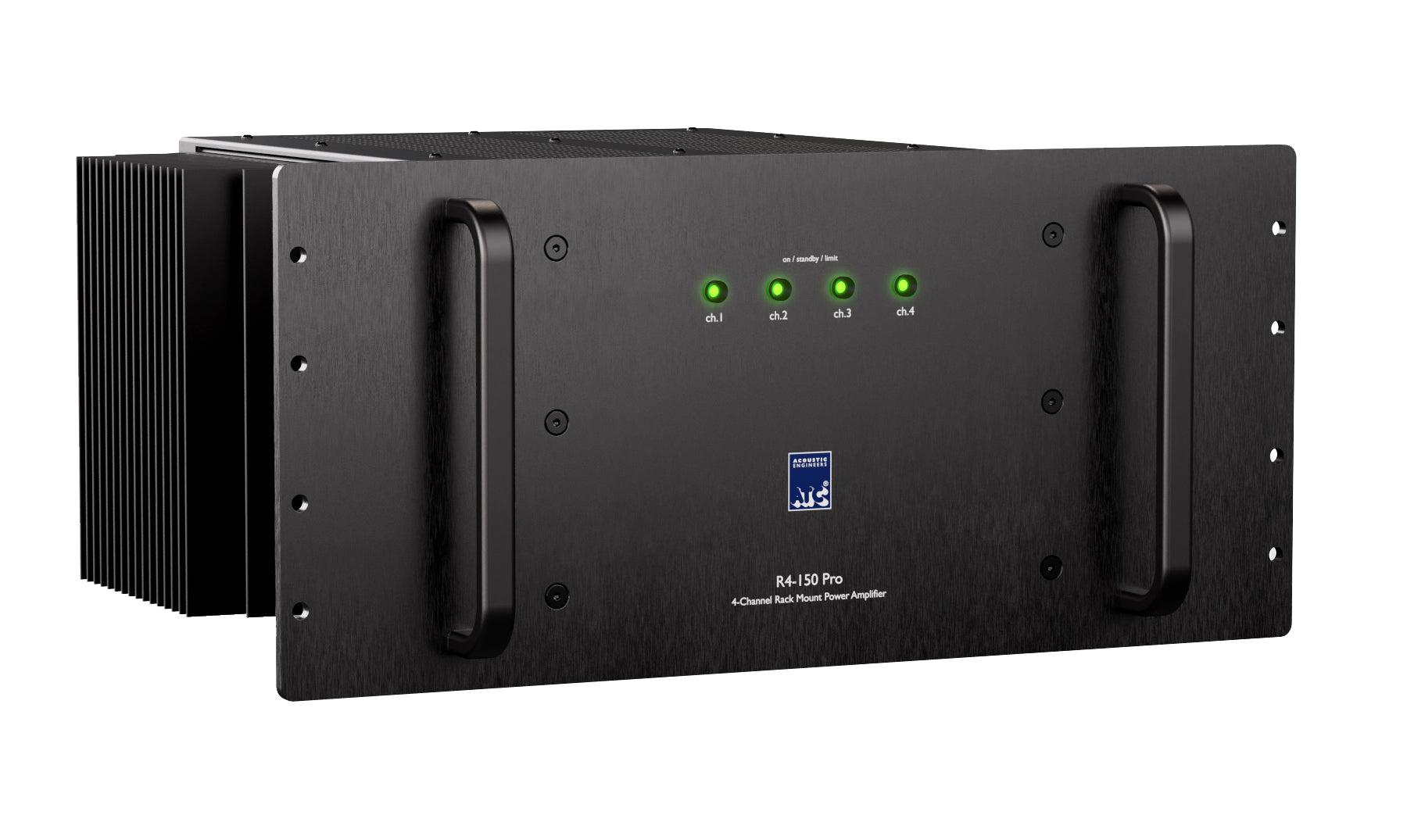 R4-150 Pro Quad-Mono 150W/Channel Rack Mount Amplifier