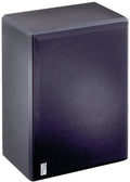 Black box speaker with a fabric grille and a small BAG END logo on the front bottom corner.