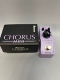 Open Box Ibanez CSMINI Mini Chorus Guitar Effects Pedal Purple with box