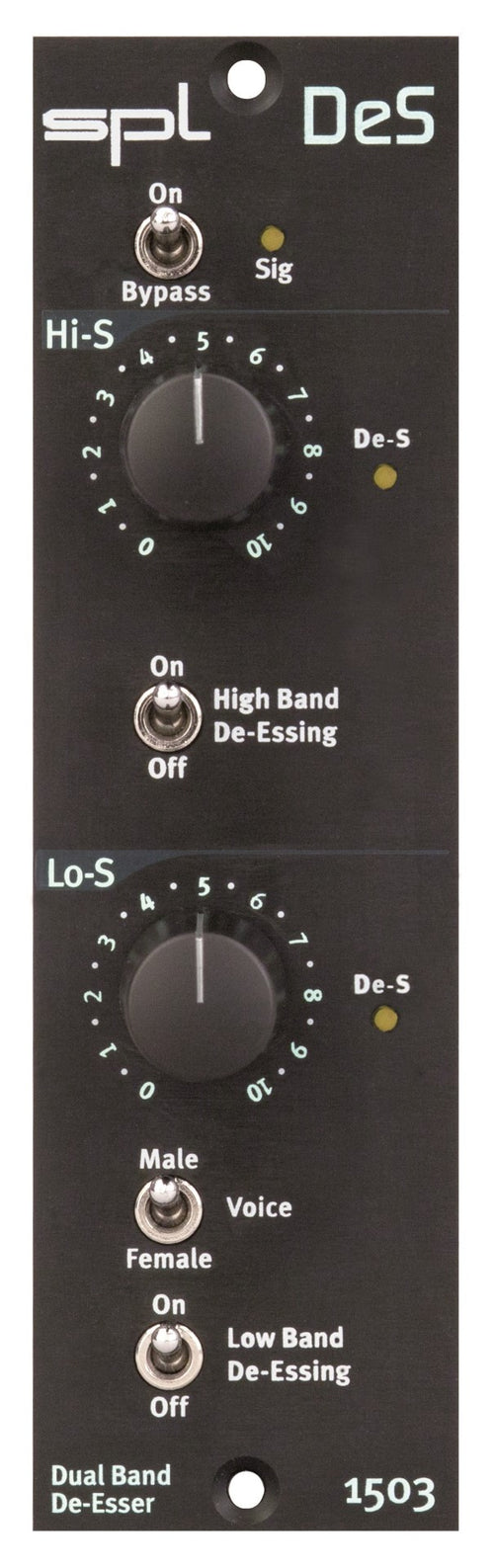 SPL 500 Series Dual Band De-Esser Module, studio other