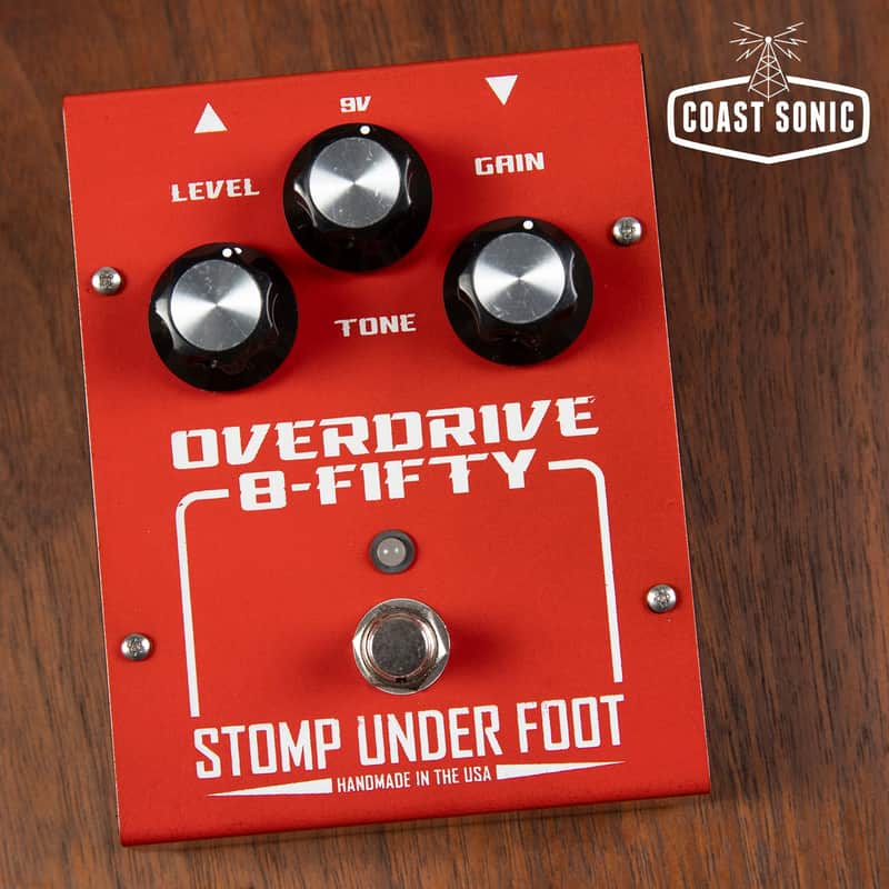 Stomp Under Foot Overdrive 8-Fifty - Vintage Mini