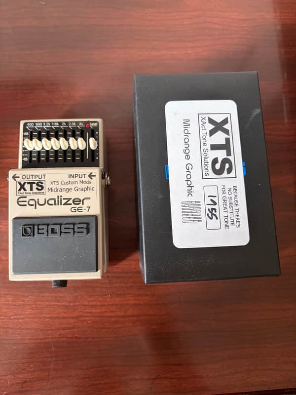 XTS Boss GE-7 XAct Tone Equalizer
