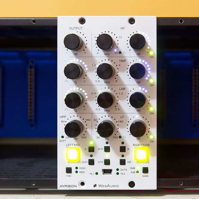 WesAudio HYPERION ng500 500 Series Parametric EQ Module 2018 - Present - White