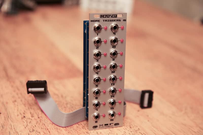 XOR Electronics NerdSEQ More Triggers 16 Expander Silver Grey