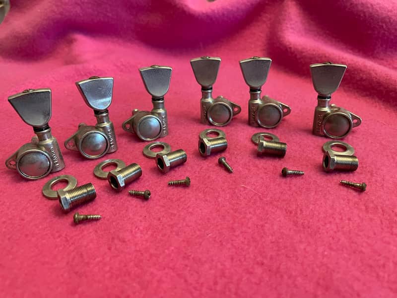 vintage 1970's Grover USA tuners for Gibson Les Paul S1 Marauder es-335 SG 175 Flying V