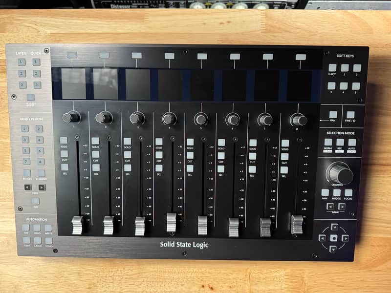 Solid State Logic SSL UF8 DAW Controller 2021 - Present - Black