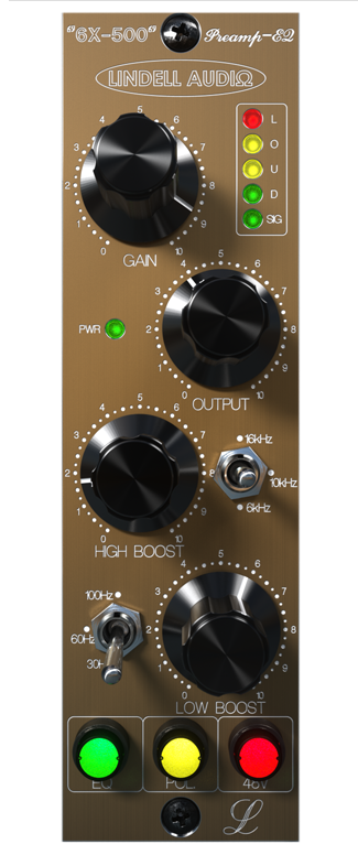 1 Channel Transformer Coupled Mic Pre/Equalizer