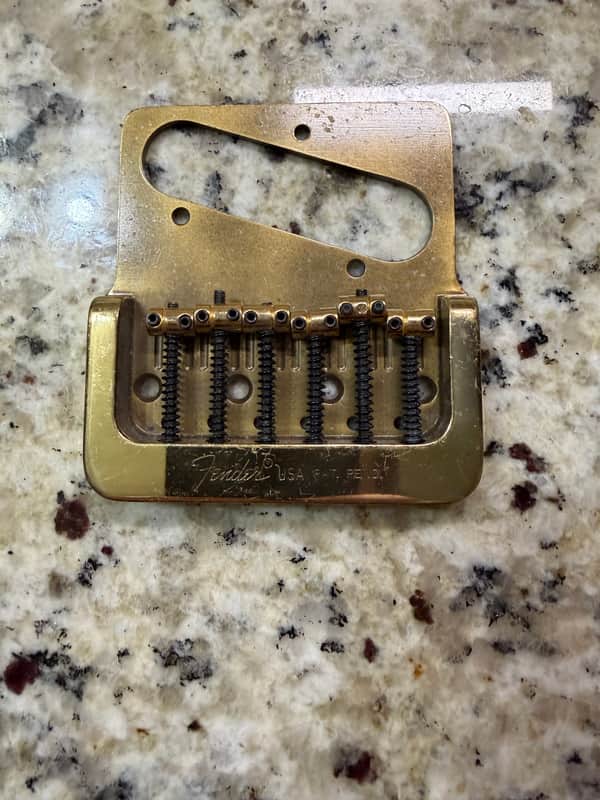 Fender BrassMaster Telecaster Bridge 70s-80s - Brass