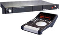 Three Bricasti M7M rack-mount reverb processor units with black front panels and displays, photographed from a front angle.