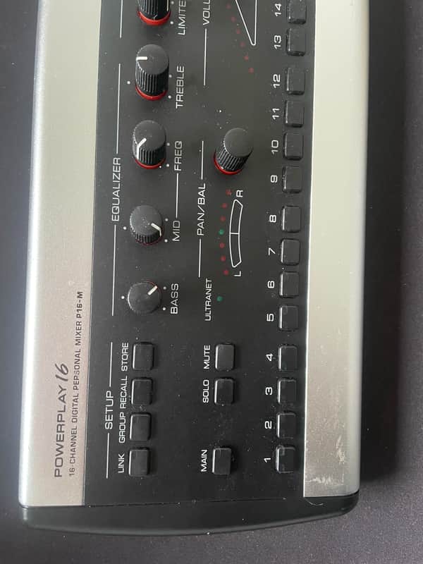 Behringer Powerplay P16-M 16-Channel Digital Personal Mixer 2011 - Present - Standard