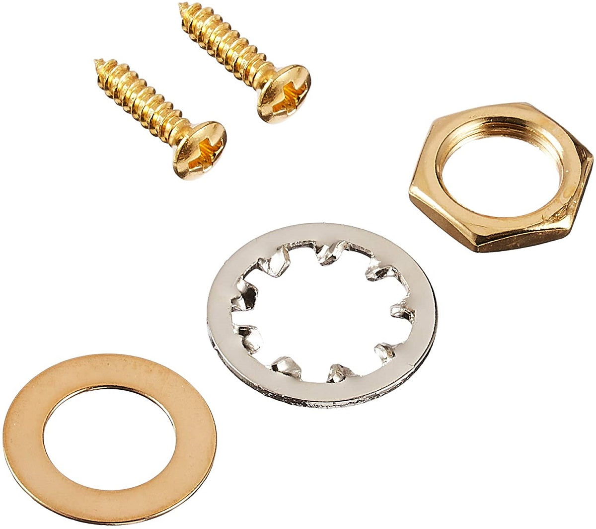 Fender® Stratocaster® Jack Plate – Gold