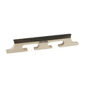 Wooden banjo bridge with dark top and GROVER brand text printed on the front.