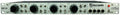 Front panel of a Buzz Audio QSP-20 quad studio preamp with knobs, toggle switches, buttons, and audio inputs.