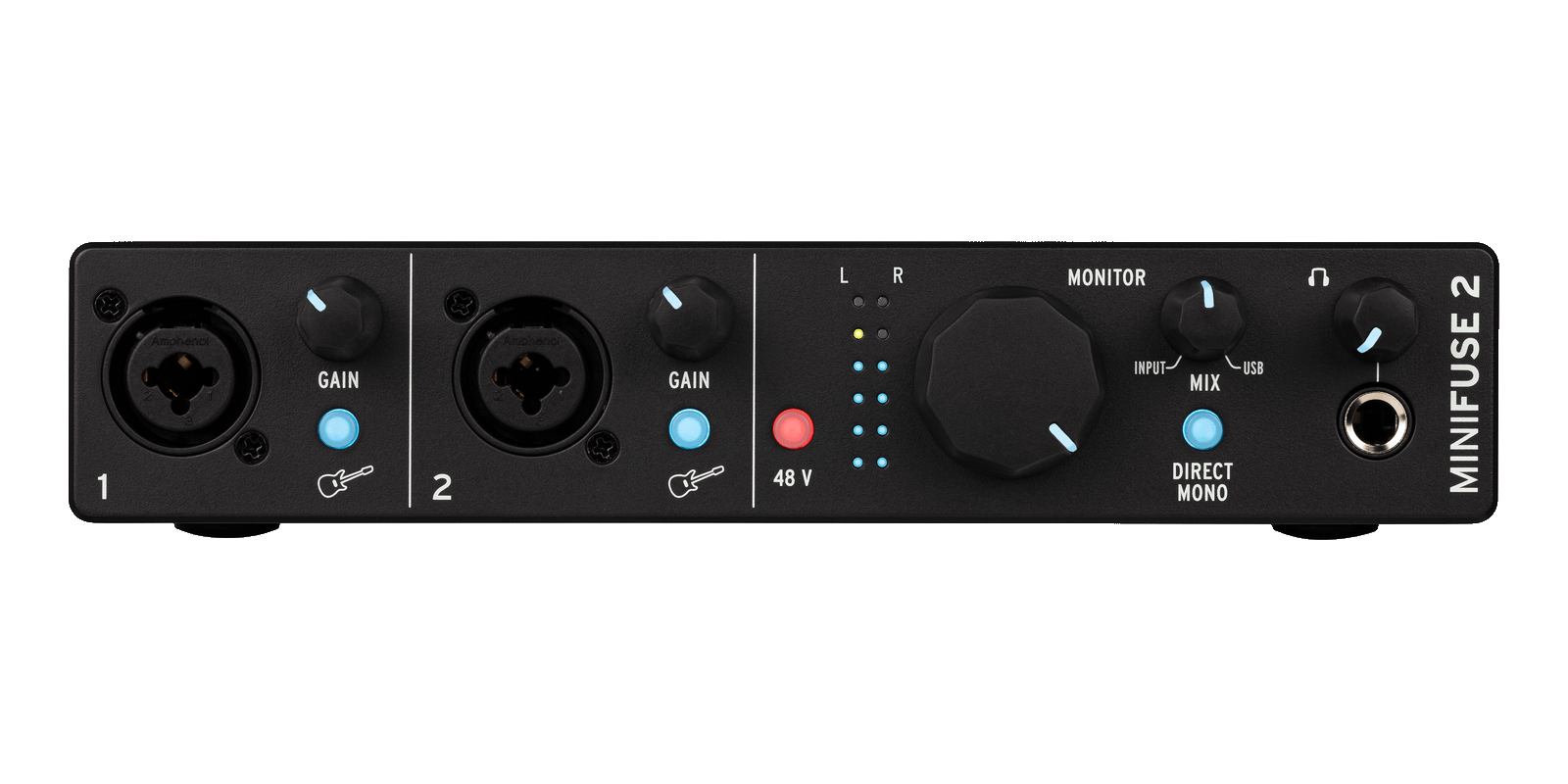 MiniFuse 2 Compact USB Audio Interface - Black