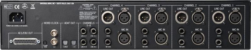 UNIVERSAL AUDIO 4-710d Twin-Finity — Microphone, studio recording microphone body