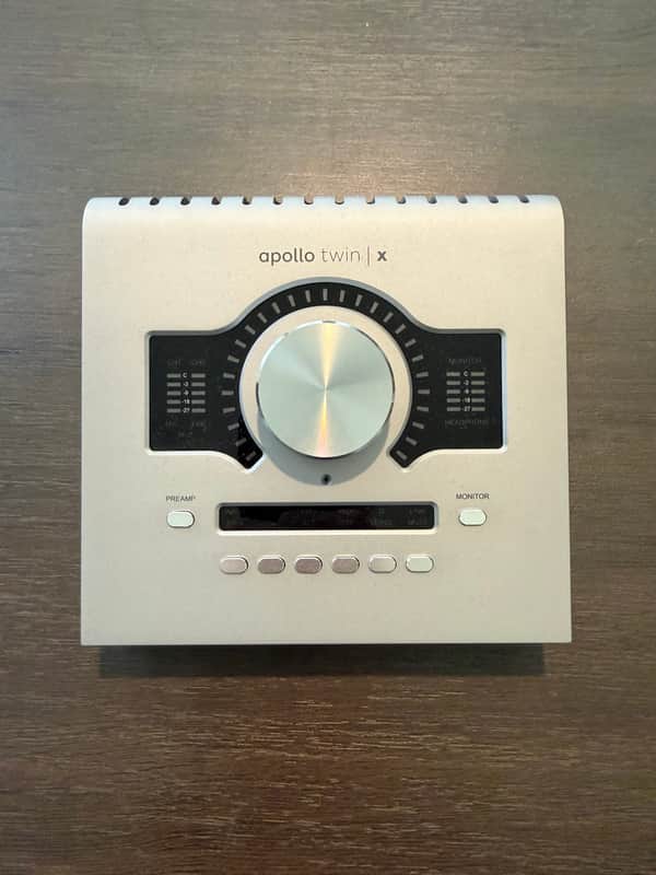 Universal Audio Apollo Twin X Duo Gen 2 Thunderbolt Audio Interface 2024 - Present - Silver