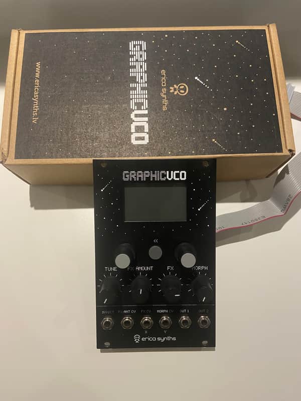 Erica Synths Graphic VCO 2014 - 2020 - Black