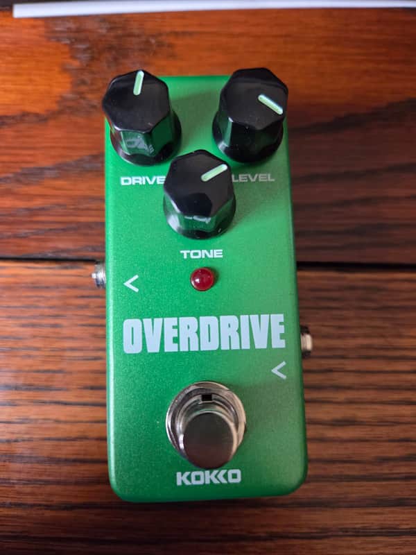 KOKKO KO2 OVERDRIVE Screamer Style Mini Guitar Effect Pedal Analog True Bypass