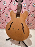 1966 Gibson EB-2 Bass Project Husk - Natural Finish