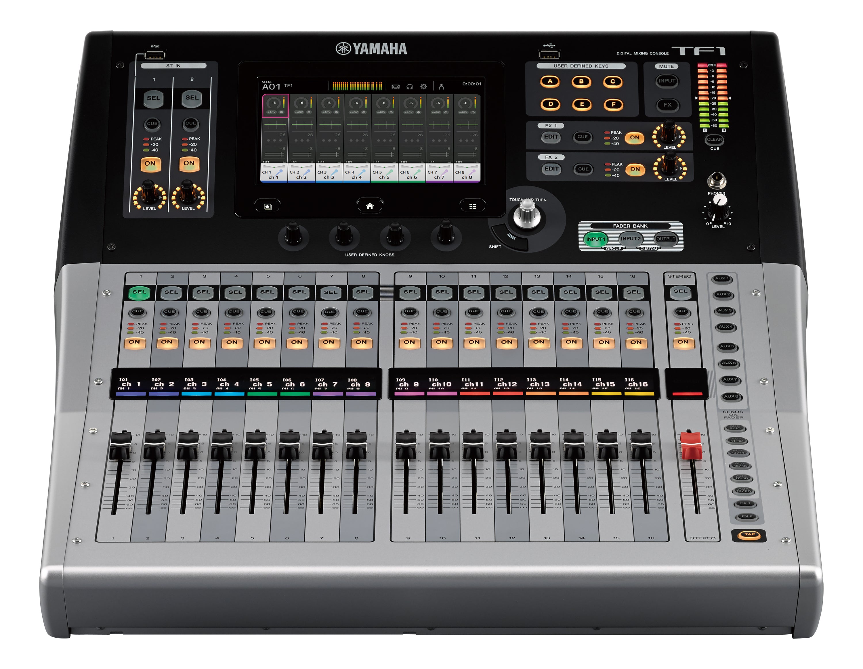 16-Channel 40-Input Digital Mixing Console