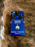 MXR M288 Bass Octave Deluxe Pedal Blue