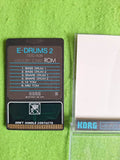 Korg  DDC-A06 E-Drums 2 Card for DDD-1 DDD-5
